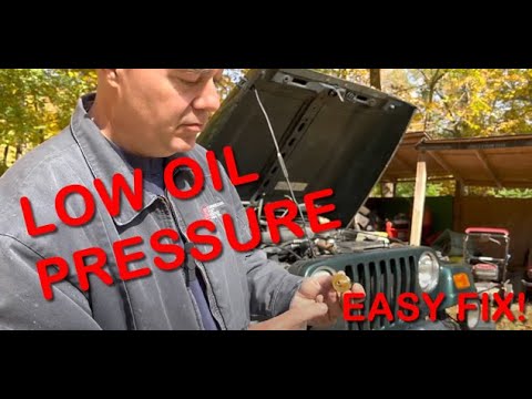How to Replace Oil Pressure Sending Unit Jeep Wrangler **SOLVED** - YouTube