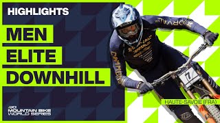 Haute-Savoie - Men Elite DHI Highlights | 2023 UCI MTB World Cup