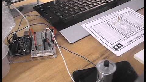 Responsive Architecture - Spin Motor - Arduino and Firefly testing