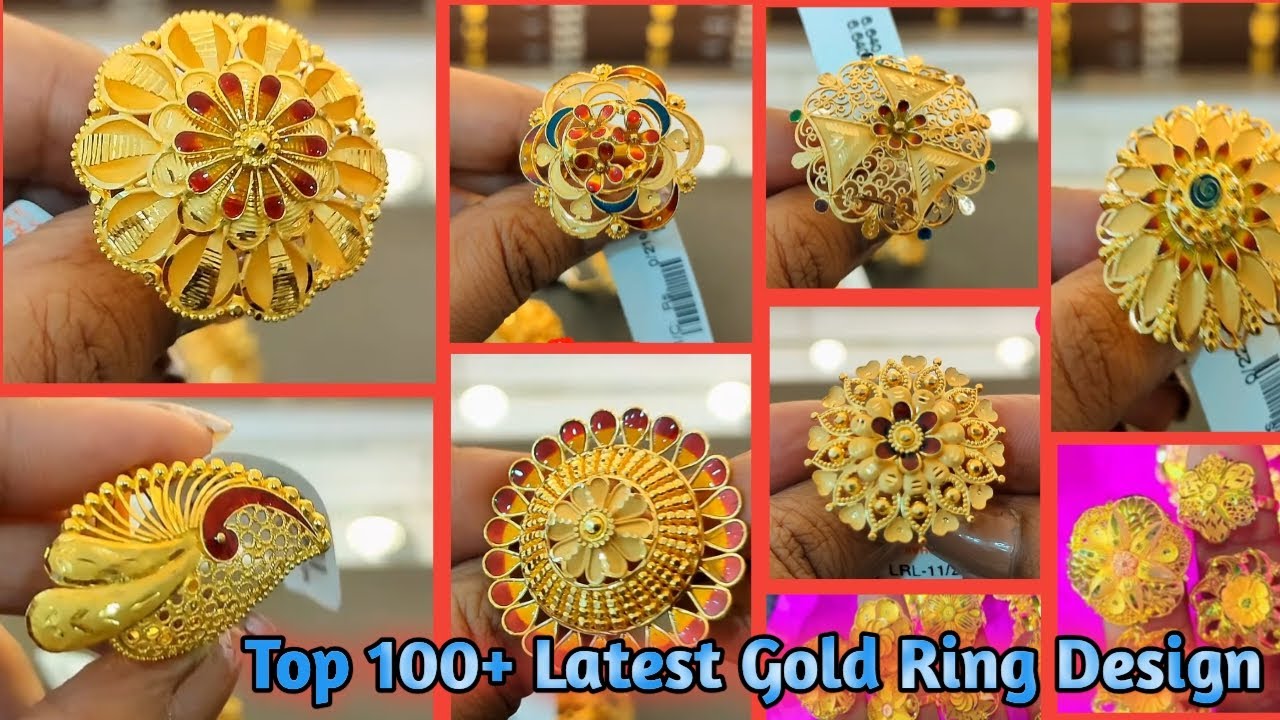 Top 100+ Latest Gold Ring Design || Most Beautiful Ring Design For Gold ...
