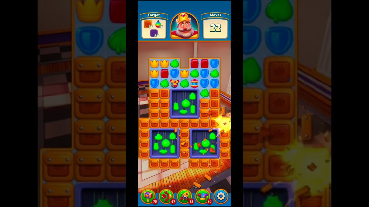 Royal Match Game, Noob,  Level Failed, #shaitan #ladka #shorts #short