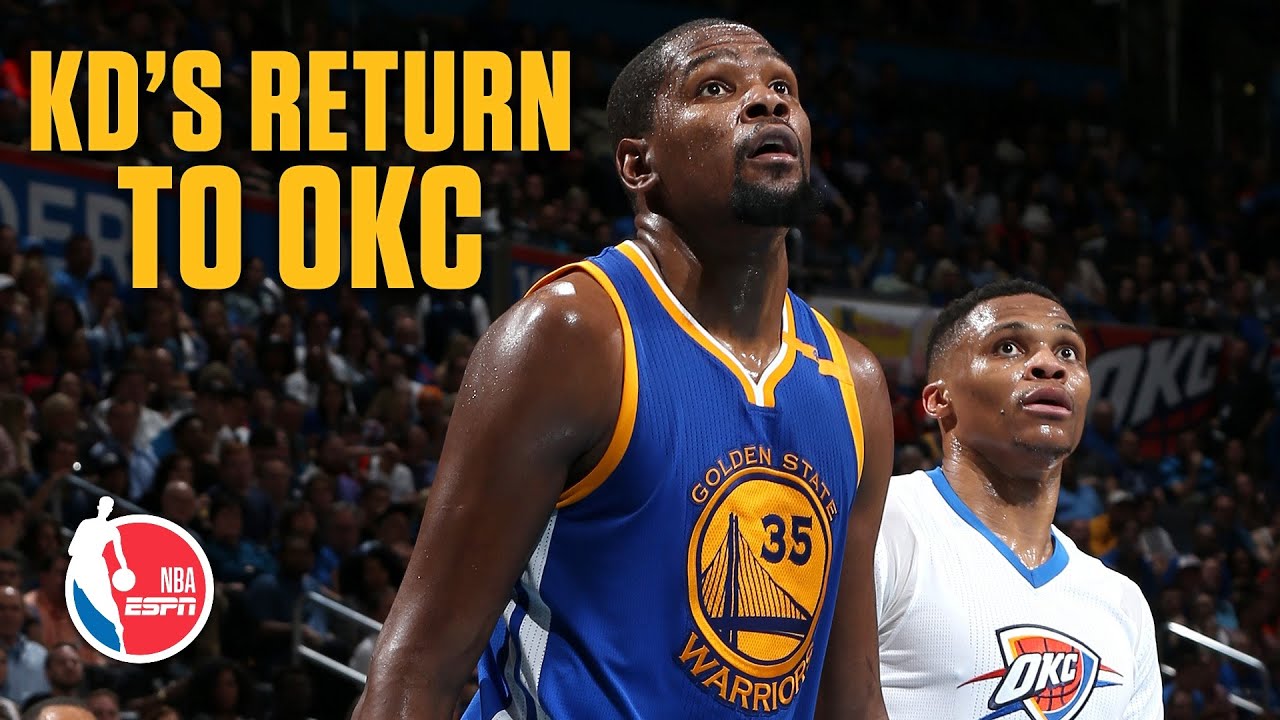 Kevin Durant’s first game at Thunder since signing w/ Warriors [2/11/17