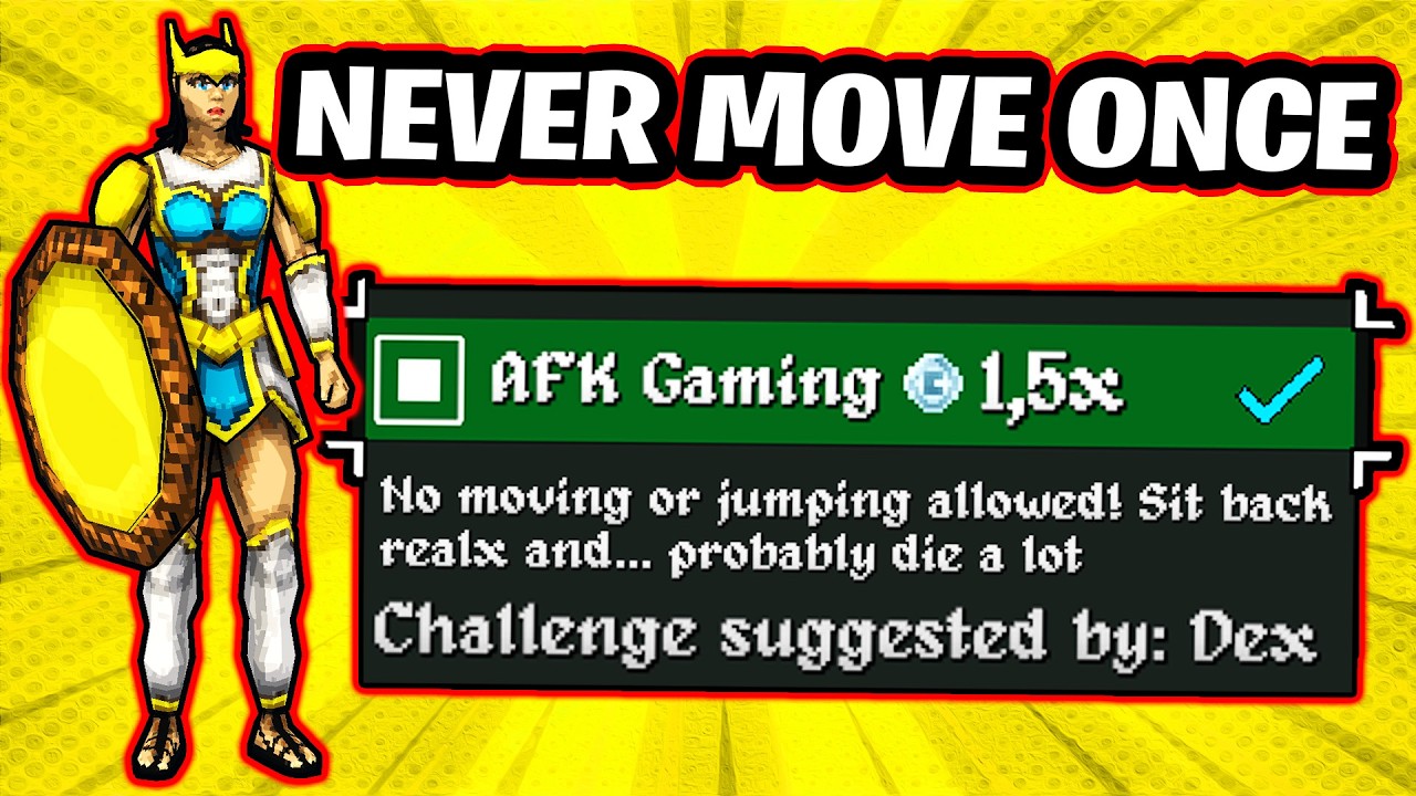 I Beat the AFK Gaming Challenge (Never Move Once) | Megabonk Guide