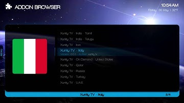 Xunity Eclipse - Install Live tv
