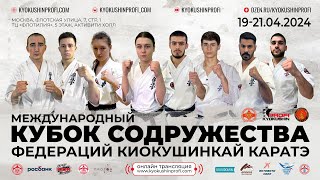 Международный Кубок Содружества федераций Киокушинкай каратэ - Татами B - 20.04.2024