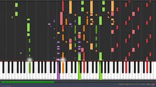 Kenshi Yonezu - Shunrai (Synthesia Piano Cover) 春雷 / 米津玄師〈ピアノ〉