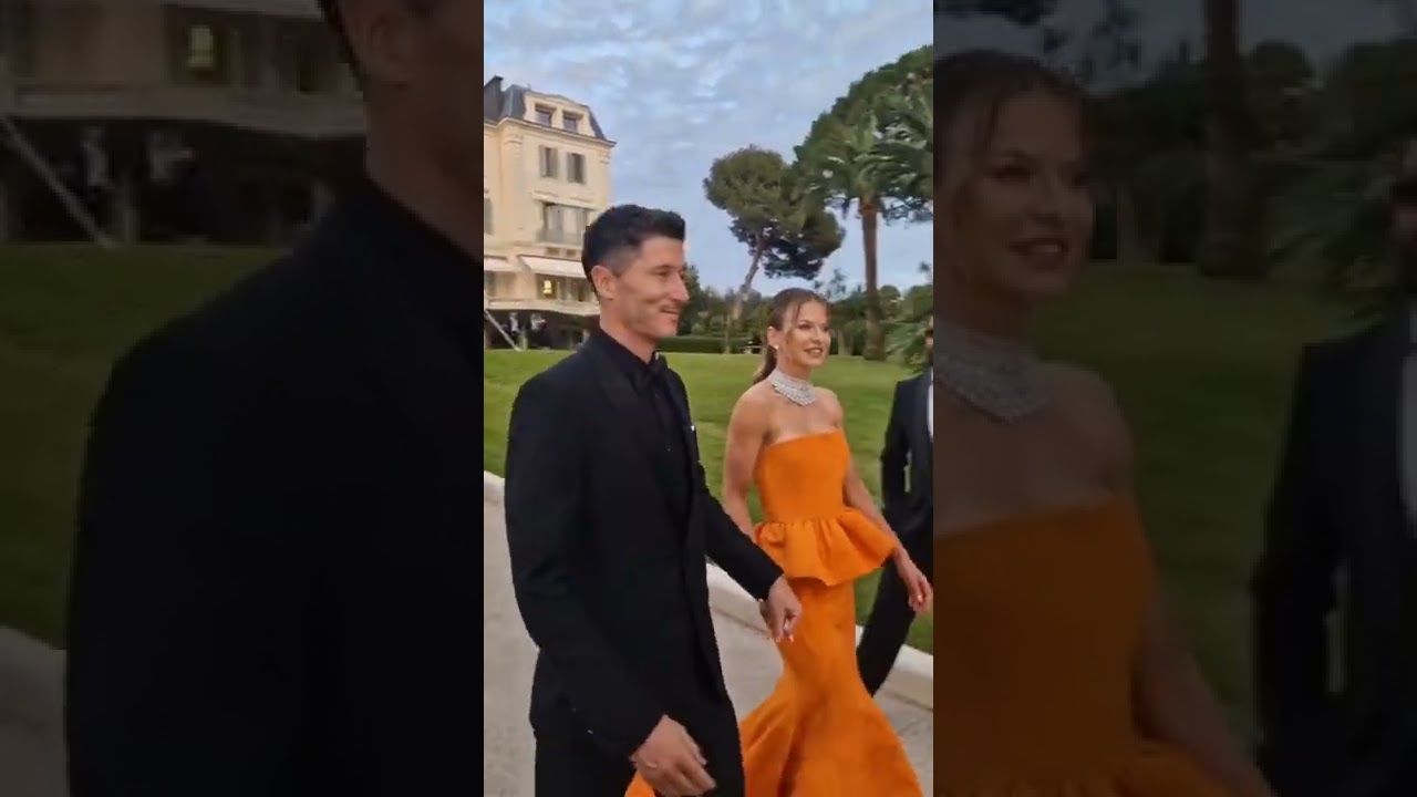 Lewandowski with my wife🤩💫✨ 