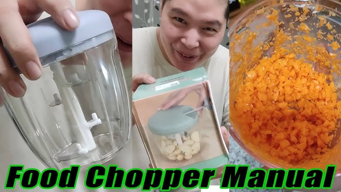 Brieftons QuickPush Food Chopper: Onion Chopper, Vegetable Slicer