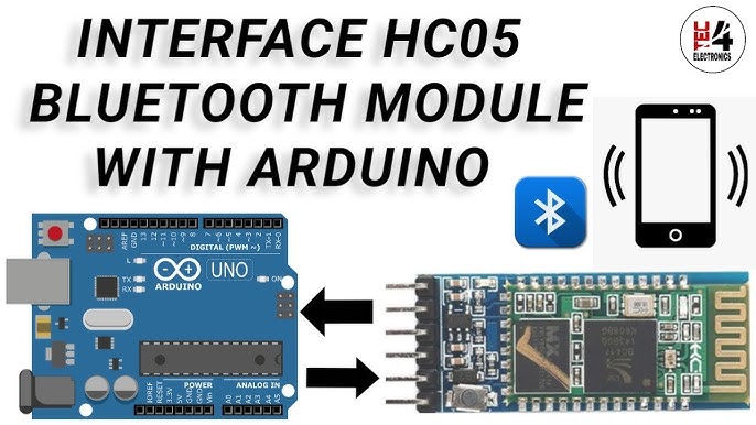 Hc05 Bluetooth Module Interfacing With Arduino Arduino HC05 Wireless
