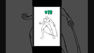 Sword Pose - 18 #drawing #art #artdrawing #sketch #digitalartdrawing #digitaldrawing