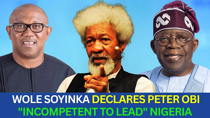 Soyinka Blasts Peter Obi &'Obidient' Says Obi Is Dishonest & Should Not Run In 2027 Election