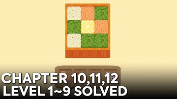 Inbento iOS - Chapter 10,11,12 Level 1,2,3,4,5,6,7,8,9 Solution