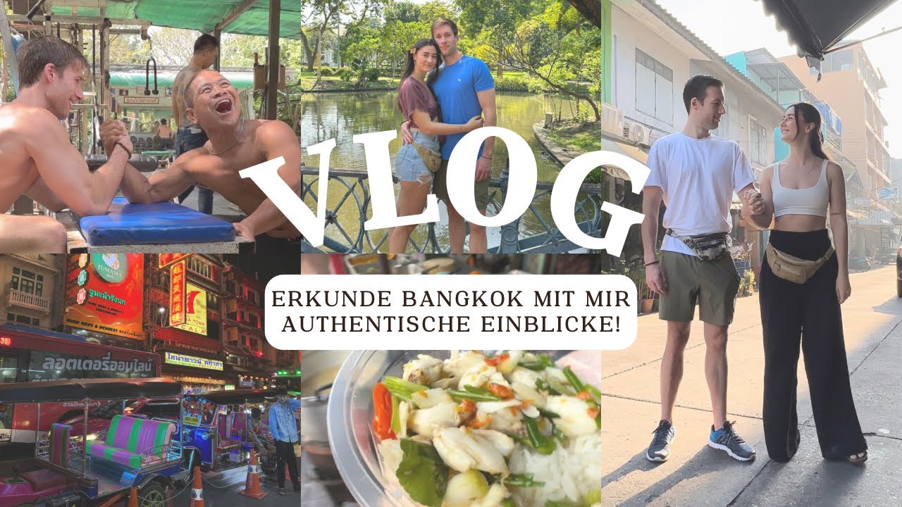 BANGKOK VLOG - Street Food, Flower Markets & More! 🇹🇭