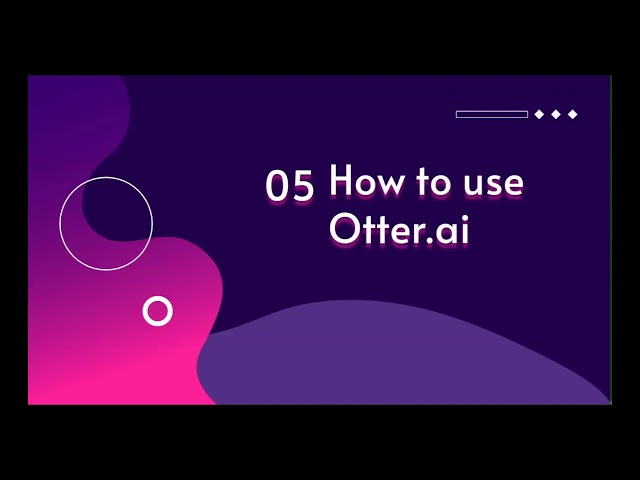 Otter.ai Live Captions (with laptop demo)