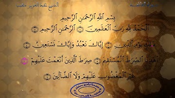 تلاوة عطرة للشيخ عبد العزيز مهيب لما تيسر من سورتي الحج والأحزاب