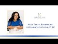 Meet Tycha Kimbrough of Kimbrough Legal, PLLC | Austin Criminal Defense and Family Law Attorney