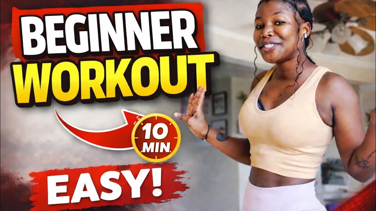 10-Minute Beginner Workout (NO REST)  Easy & Effective🔥
