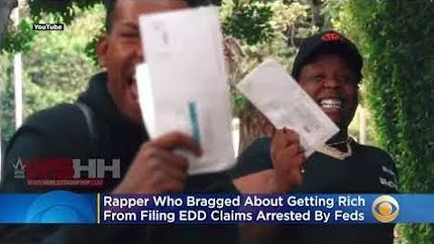 LA Rapper Arrested After Bragging About Filing False Unemployment Claims In Music Video "EDD"