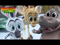 SNOW DAY!! ❄️😲✨ | Madagascar: A Little Wild | Clip | Animal Friends
