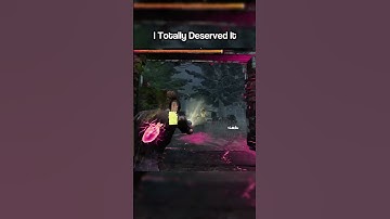 I totally deserved it