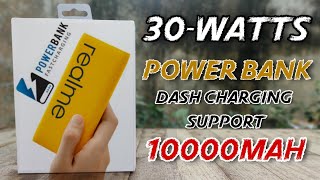 Realme 30w dart charge 10000mah power bank unboxing Full Review tamil|Dash charging Power Bank 30wts