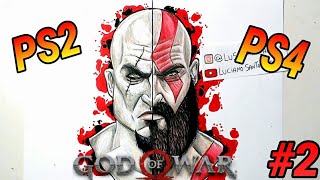 Kratos para pintar: Até PlayStation tem livro de colorir - 04/11