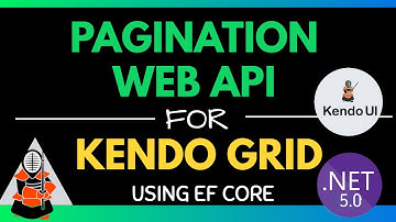 Kendo Grid Pagination Web API using Entity Framework Core