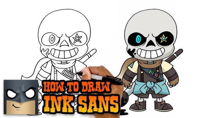 Sagaverse Official — Can you draw Horror Sans eating Ink?