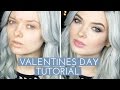 Acne coverage  valentines day tutorial  for pale skin  mypaleskin