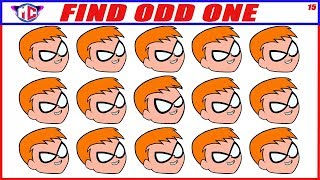 BET YOU CAN'T FIND THE ODD EMOJI OUT | TEEN TITANS GO! TO THE MOVIE | ODD1OUT | HARD LEVEL 1,2,3 & 4 screenshot 3