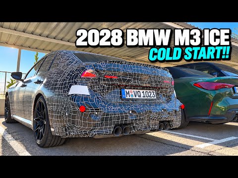 SPIED TESTING 2028 BMW M3 ICE!! (3.0 MHEV +600HP*)
