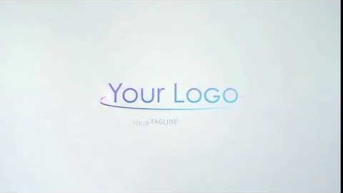 Page Flip Logo After Effects Template - After Effects Template
