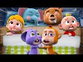 Ten in the bed  simple animal sounds  more nursery rhymes  baby songs