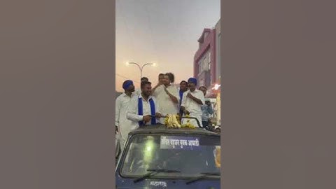 Sujat Ambedkar Royal Entry In Akola Dhamma Melava