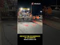 How to keep workers safe on night road construction sites?#constructionsafety #safetylight #shorts
