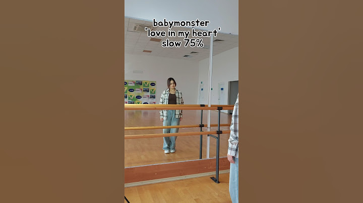[MIRRORED&SLOW] BABYMONSTER - 'Love In My Heart' Dance Tutorial Slow 0.75x #LoveInMyHeart
