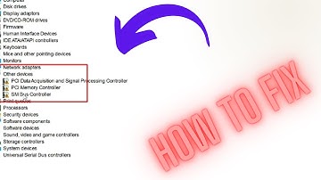 How To Fix SM Bus Controller Driver Problem In Windows 7/8/10/11 | sm bus controller