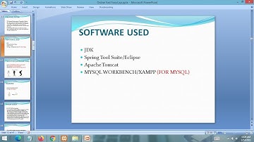 PPT  - Food Ordering System JSP MYSQL Eclipse