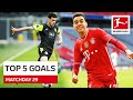 Top 5 Goals • Reyna, Musiala, Bailey & More | Matchday 29 - 2020/21