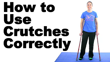 How do you keep crutches from slipping in the rain?