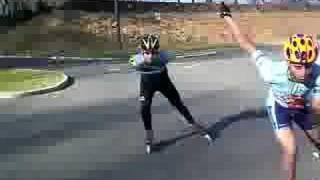 Inline Speed Skating Double Push Fran-nico-Oli
