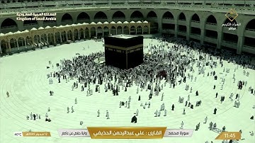 سورة محمد بصوت القارى علي الحذيفي.