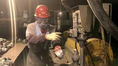 Weijing 2 axis grinding machine is fettling bearing housing parts