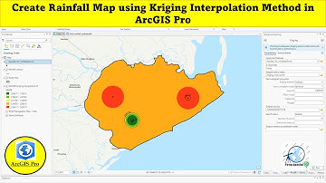 Create Rainfall Map using Kriging Interpolation Method in ArcGIS Pro