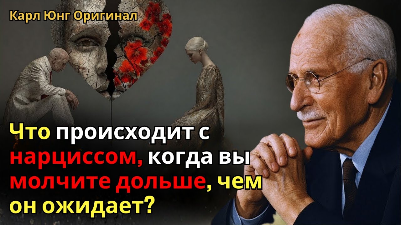 Что происходит с нарциссом, когда вы молчите дольше, чем он ожидает? | Карл Юнг