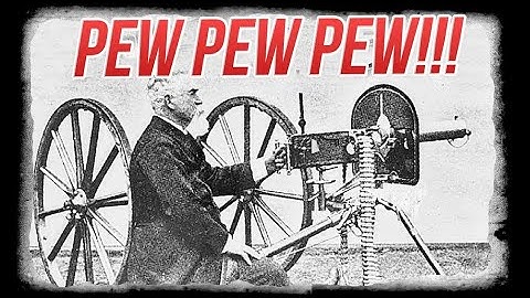 The First Machine Gun That Changed War Forever | Maxim Gun Story
