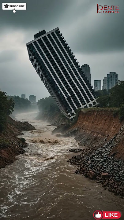 seconds before the apartment collapsed #shorts #disaster #collapse #trending #viral