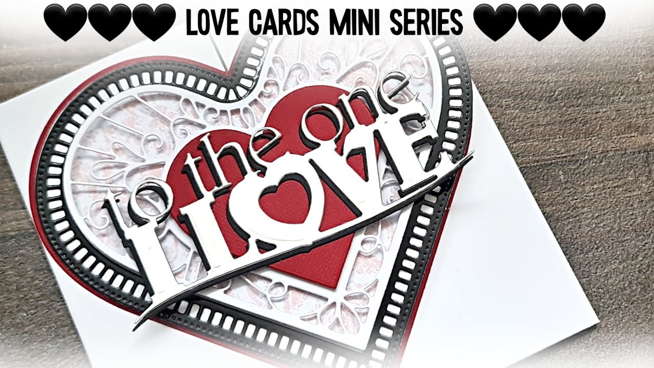 Серия мини-открыток на тему любви | Урок | Открытка №4