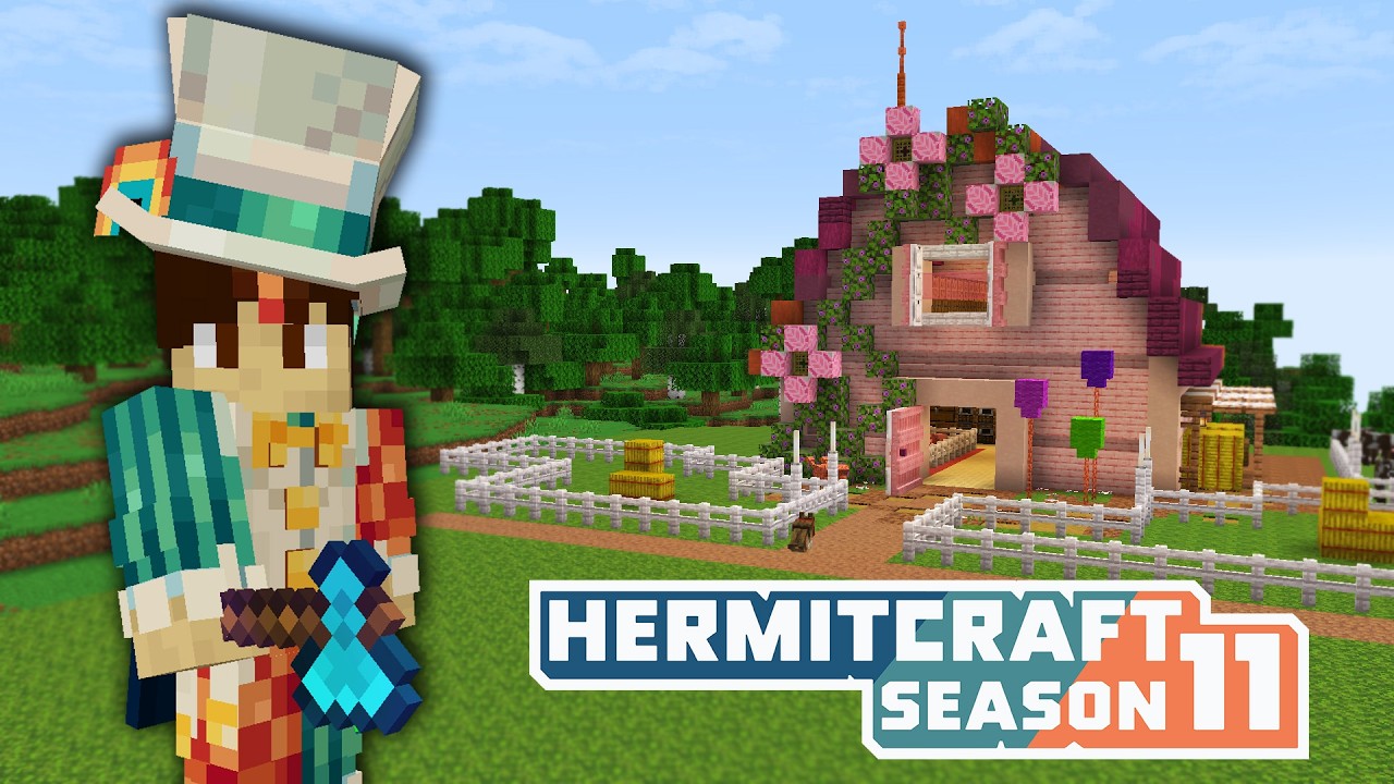 Our Lovely Barn! | Hermitcraft Season 11 | Ep.4