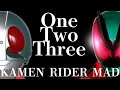 【仮面ライダーMAD】KAMEN RIDER`s history【One Two Three】